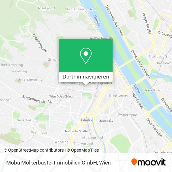 Möba Mölkerbastei Immobilien GmbH Karte