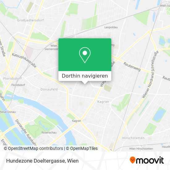 Hundezone Doeltergasse Karte