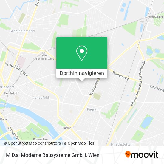 M.D.a. Moderne Bausysteme GmbH Karte