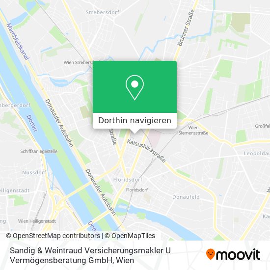 Sandig & Weintraud Versicherungsmakler U Vermögensberatung GmbH Karte