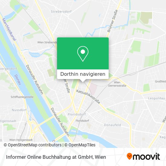 Informer Online Buchhaltung at GmbH Karte
