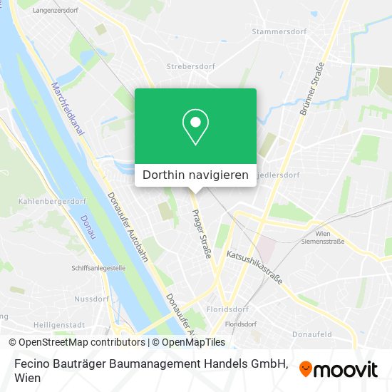 Fecino Bauträger Baumanagement Handels GmbH Karte