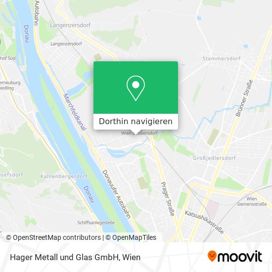 Hager Metall und Glas GmbH Karte