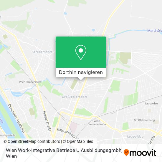 Wien Work-Integrative Betriebe U Ausbildungsgmbh Karte