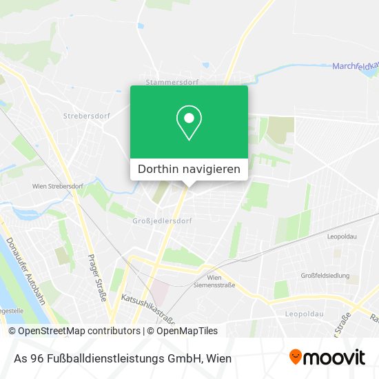 As 96 Fußballdienstleistungs GmbH Karte