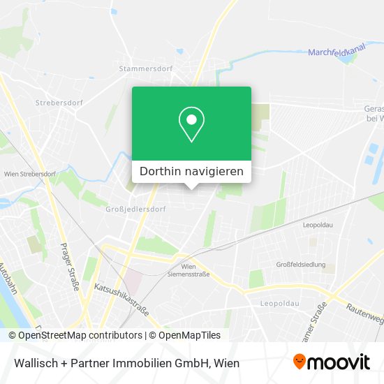 Wallisch + Partner Immobilien GmbH Karte