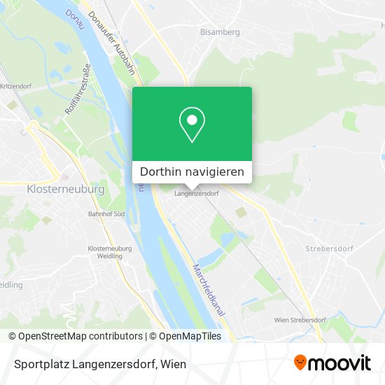 Sportplatz Langenzersdorf Karte