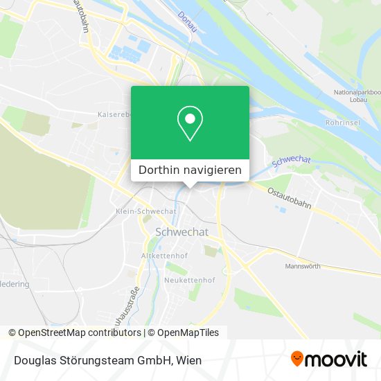 Douglas Störungsteam GmbH Karte