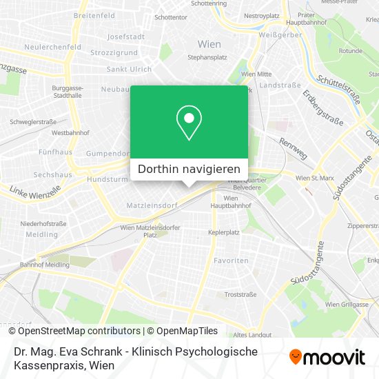 Dr. Mag. Eva Schrank - Klinisch Psychologische Kassenpraxis Karte