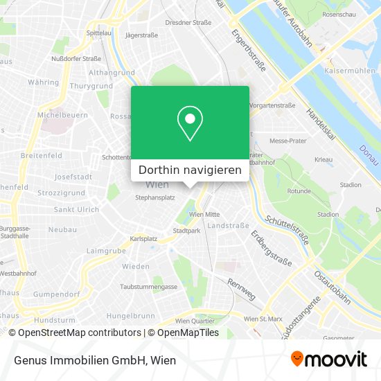 Genus Immobilien GmbH Karte