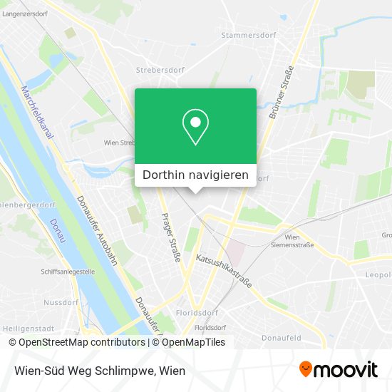 Wien-Süd Weg Schlimpwe Karte