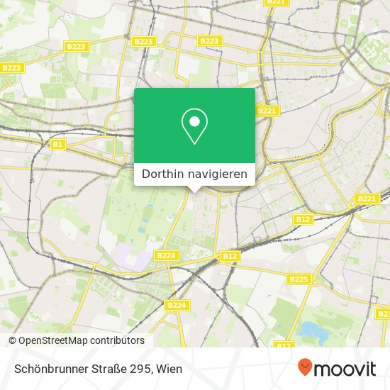 Schönbrunner Straße 295 Karte