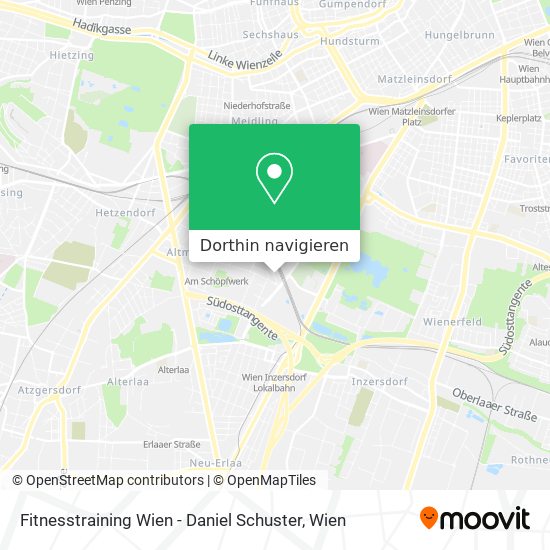 Fitnesstraining Wien - Daniel Schuster Karte