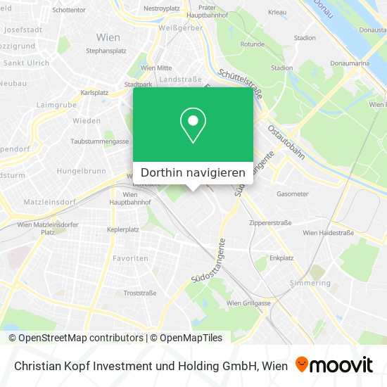Christian Kopf Investment und Holding GmbH Karte