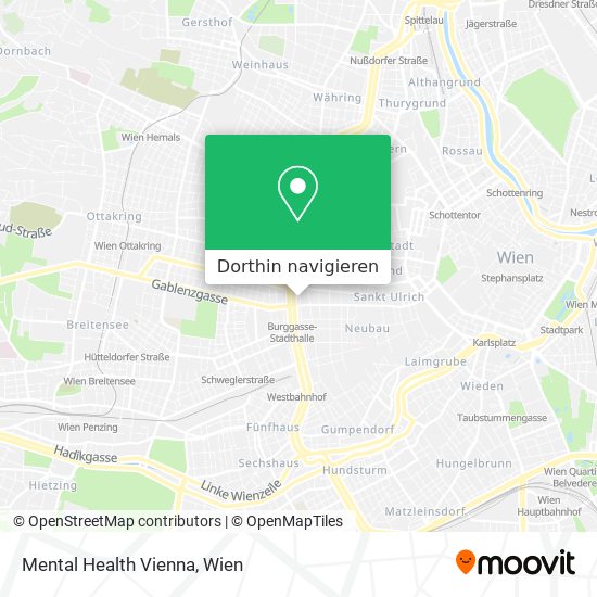 Mental Health Vienna Karte