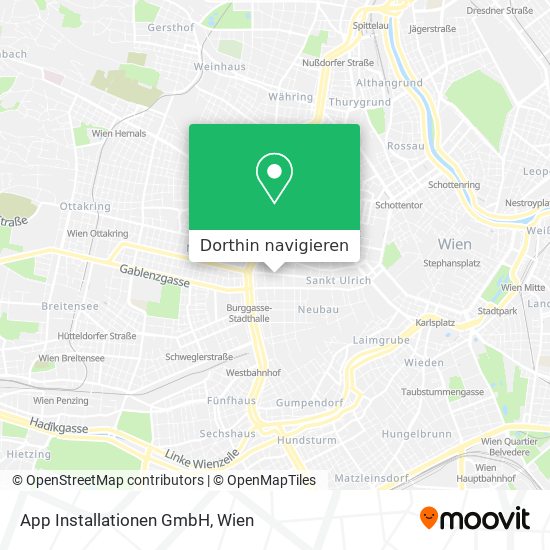 App Installationen GmbH Karte