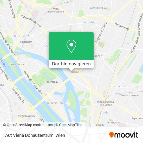 Aut Viena Donauzentrum Karte