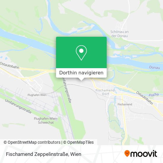 Fischamend Zeppelinstraße Karte