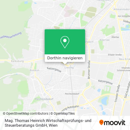 Mag. Thomas Heinrich Wirtschaftsprüfungs- und Steuerberatungs GmbH Karte