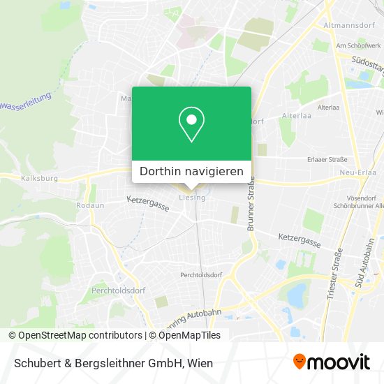 Schubert & Bergsleithner GmbH Karte