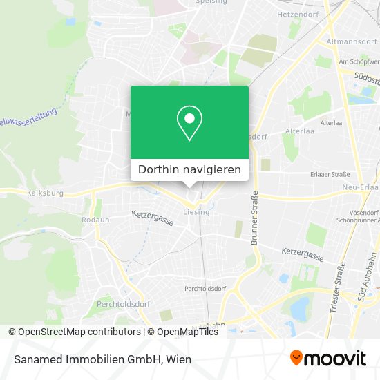Sanamed Immobilien GmbH Karte