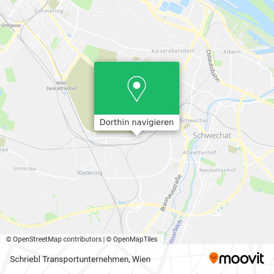 Schriebl Transportunternehmen Karte