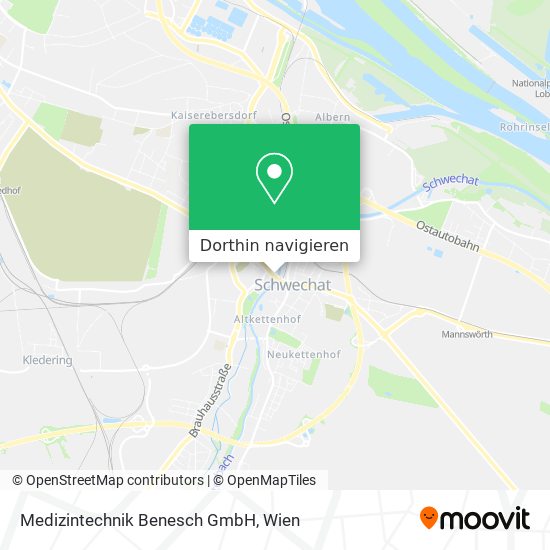Medizintechnik Benesch GmbH Karte
