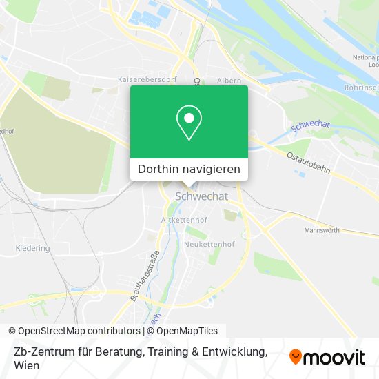 Zb-Zentrum für Beratung, Training & Entwicklung Karte