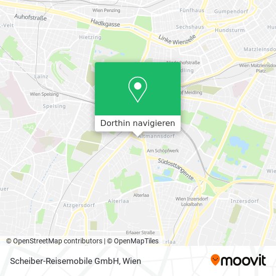 Scheiber-Reisemobile GmbH Karte