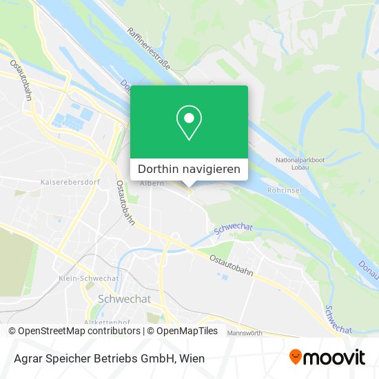 Agrar Speicher Betriebs GmbH Karte
