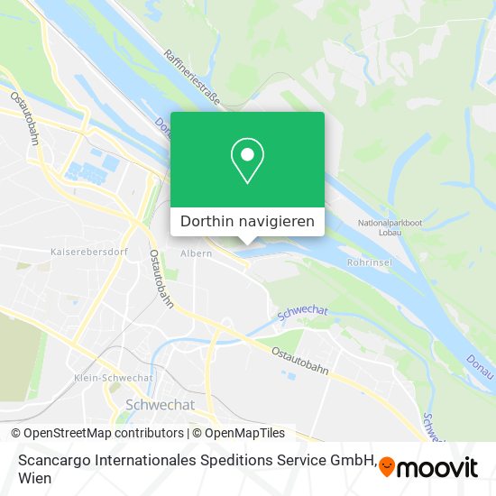 Scancargo Internationales Speditions Service GmbH Karte