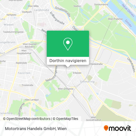 Motortrans Handels GmbH Karte