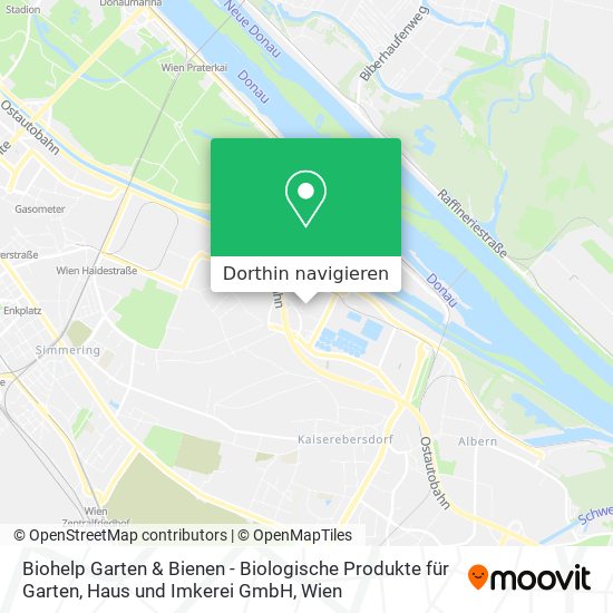 Biohelp Garten & Bienen - Biologische Produkte für Garten, Haus und Imkerei GmbH Karte