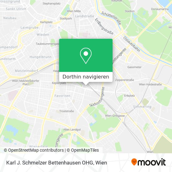 Karl J. Schmelzer Bettenhausen OHG Karte