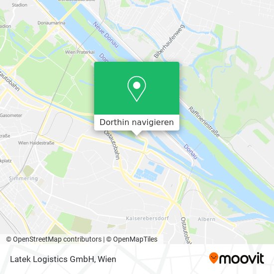 Latek Logistics GmbH Karte