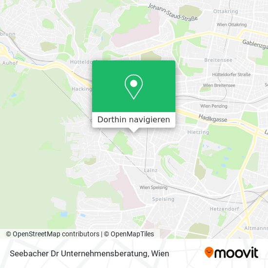 Seebacher Dr Unternehmensberatung Karte