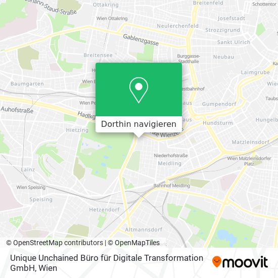 Unique Unchained Büro für Digitale Transformation GmbH Karte