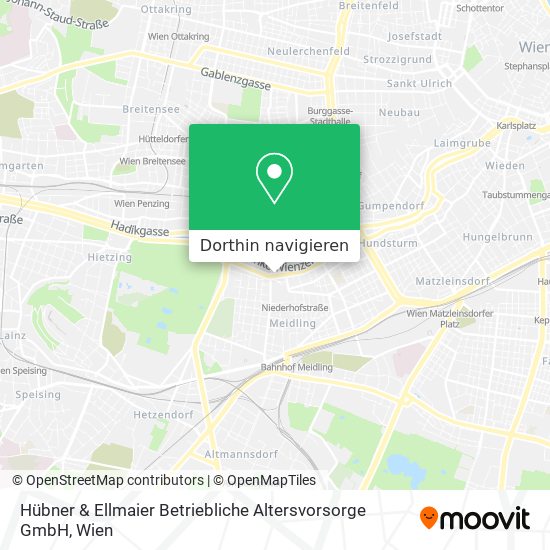 Hübner & Ellmaier Betriebliche Altersvorsorge GmbH Karte