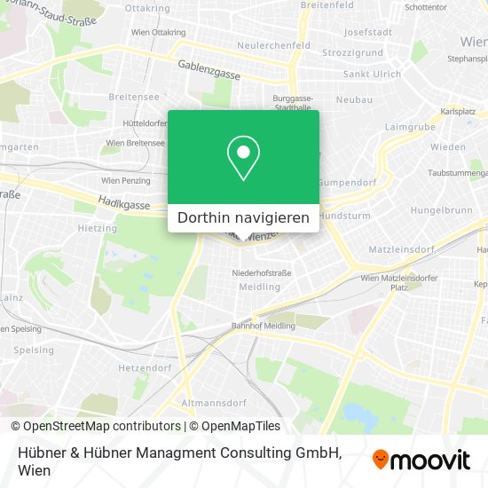 Hübner & Hübner Managment Consulting GmbH Karte