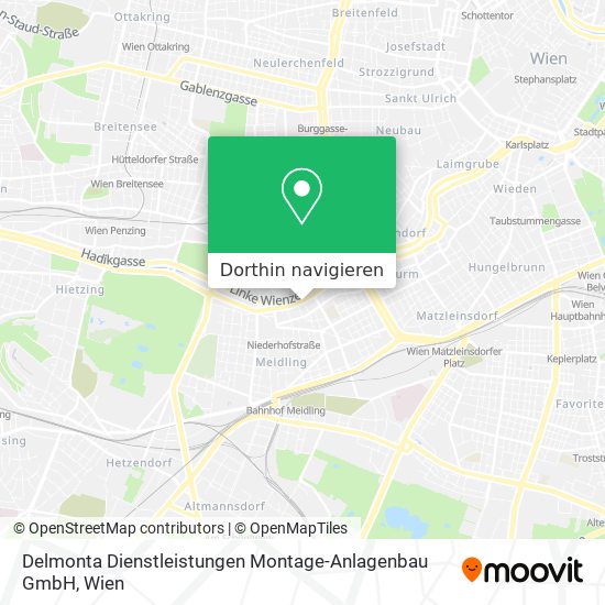 Delmonta Dienstleistungen Montage-Anlagenbau GmbH Karte