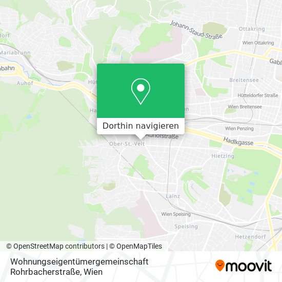 Wohnungseigentümergemeinschaft Rohrbacherstraße Karte