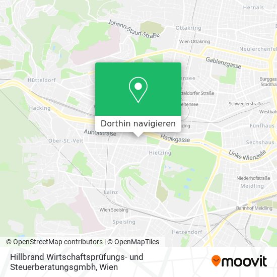 Hillbrand Wirtschaftsprüfungs- und Steuerberatungsgmbh Karte