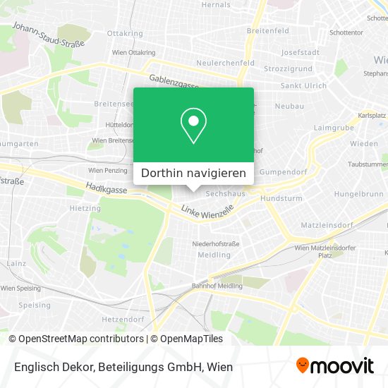 Englisch Dekor, Beteiligungs GmbH Karte
