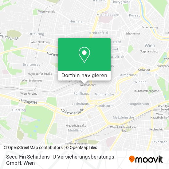 Secu-Fin Schadens- U Versicherungsberatungs GmbH Karte