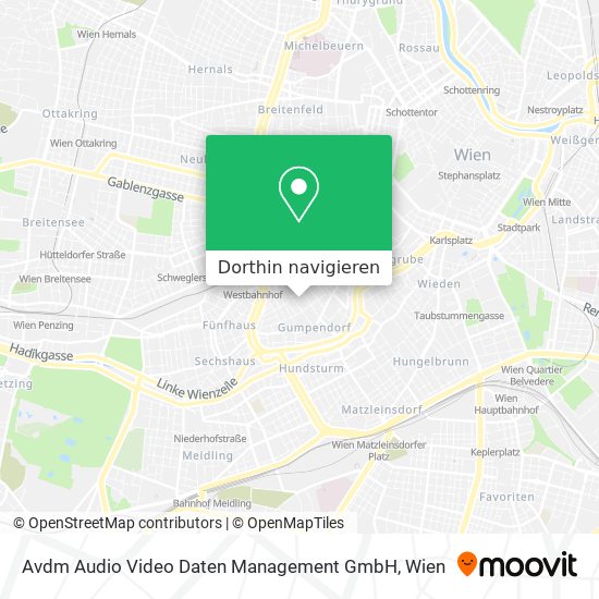 Avdm Audio Video Daten Management GmbH Karte