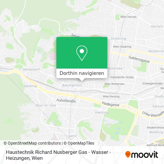 Haustechnik Richard Nusberger Gas - Wasser - Heizungen Karte