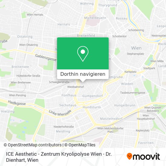 ICE Aesthetic - Zentrum Kryolipolyse Wien - Dr. Dienhart Karte