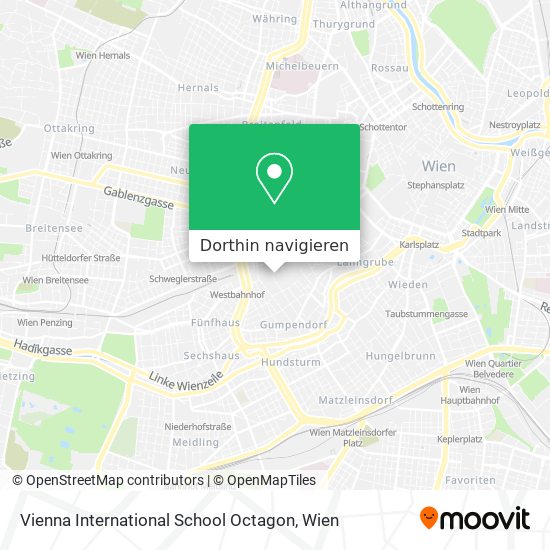 Vienna International School Octagon Karte