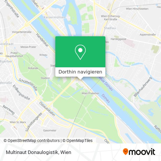 Multinaut Donaulogistik Karte