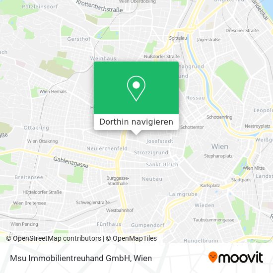 Msu Immobilientreuhand GmbH Karte